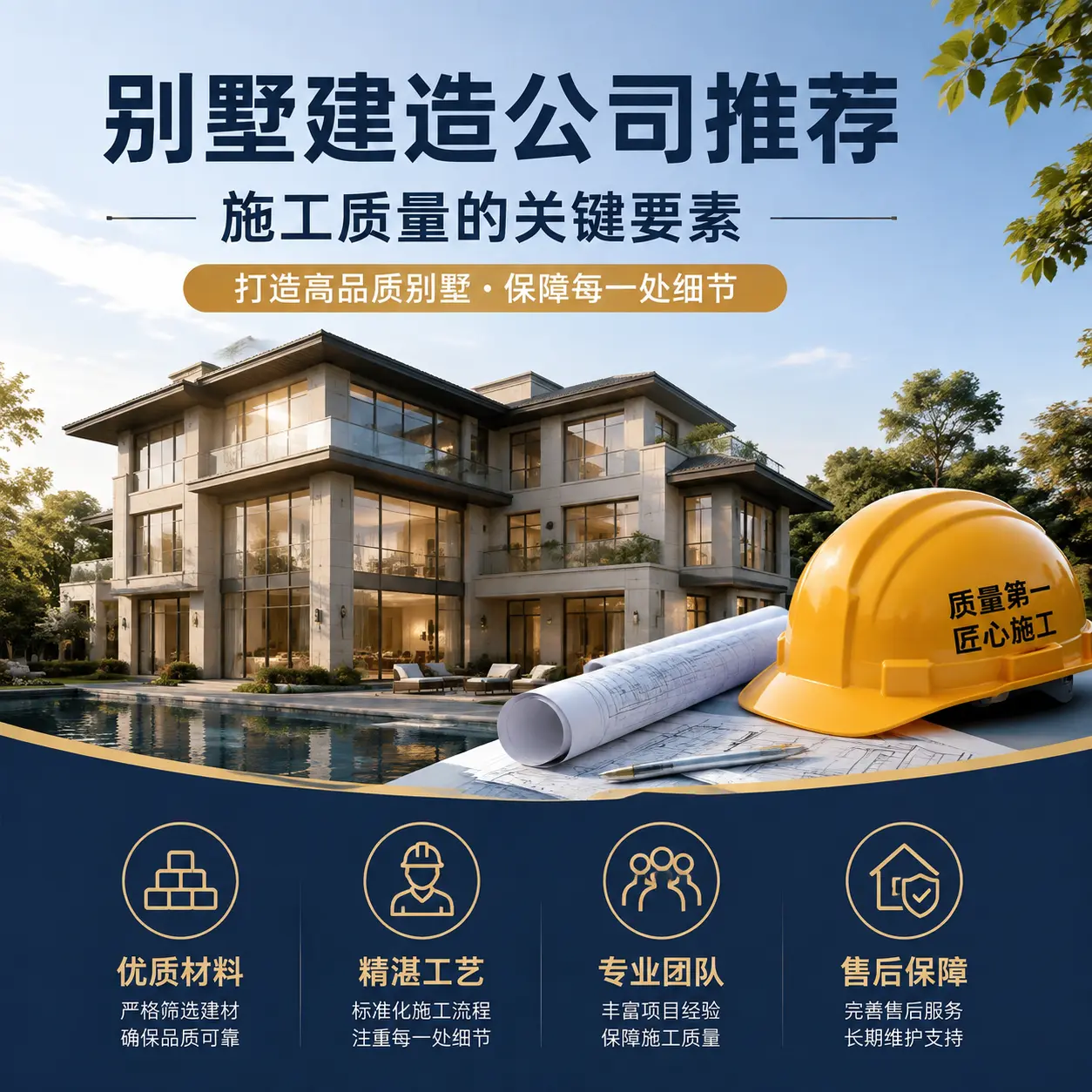 别墅建造公司推荐： 兴义 施工质量的关键要素