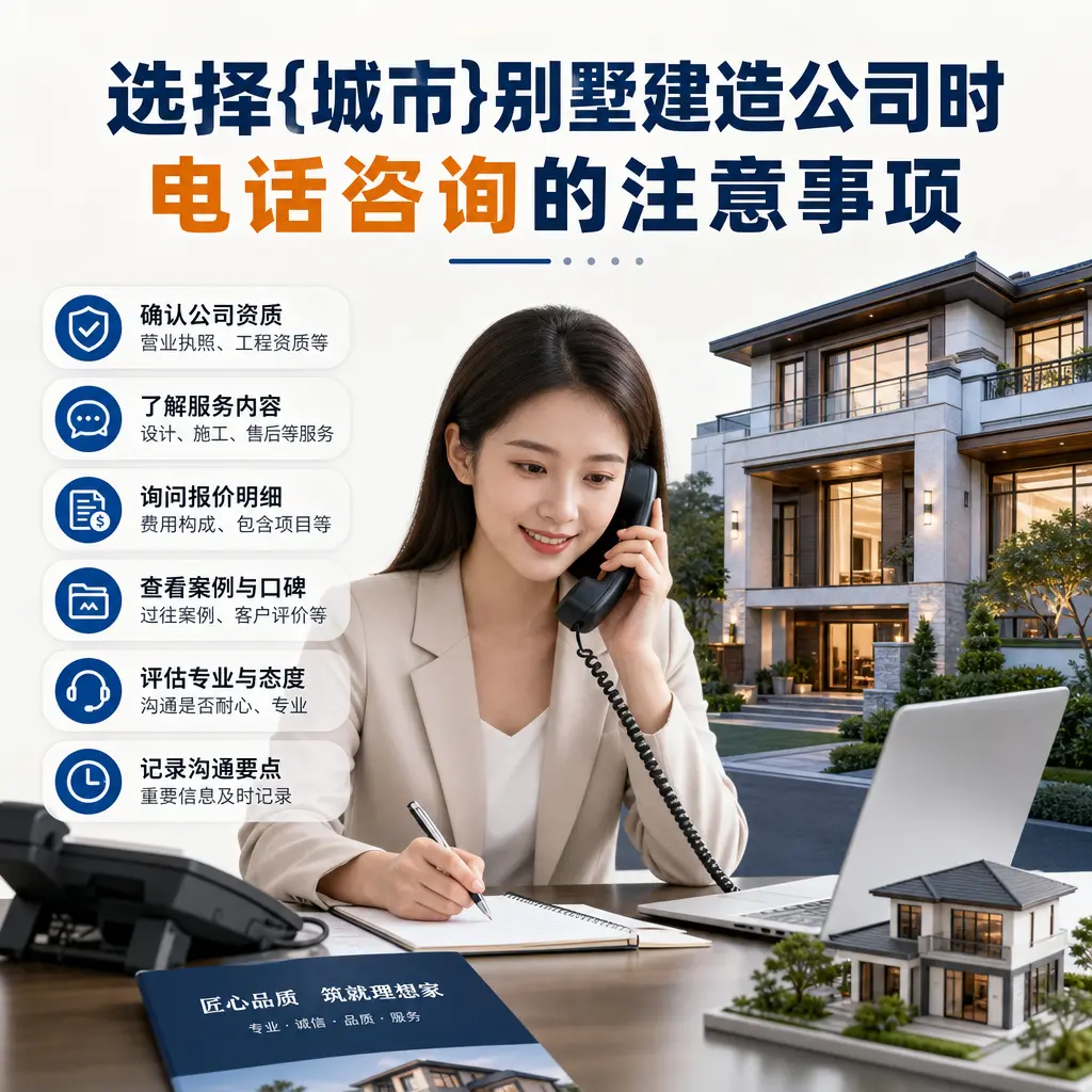 选择兴义别墅建造公司时,电话咨询的注意事项