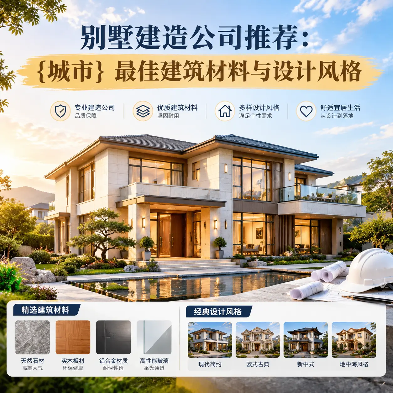 别墅建造公司推荐: 兴义 最佳建筑材料与设计风格