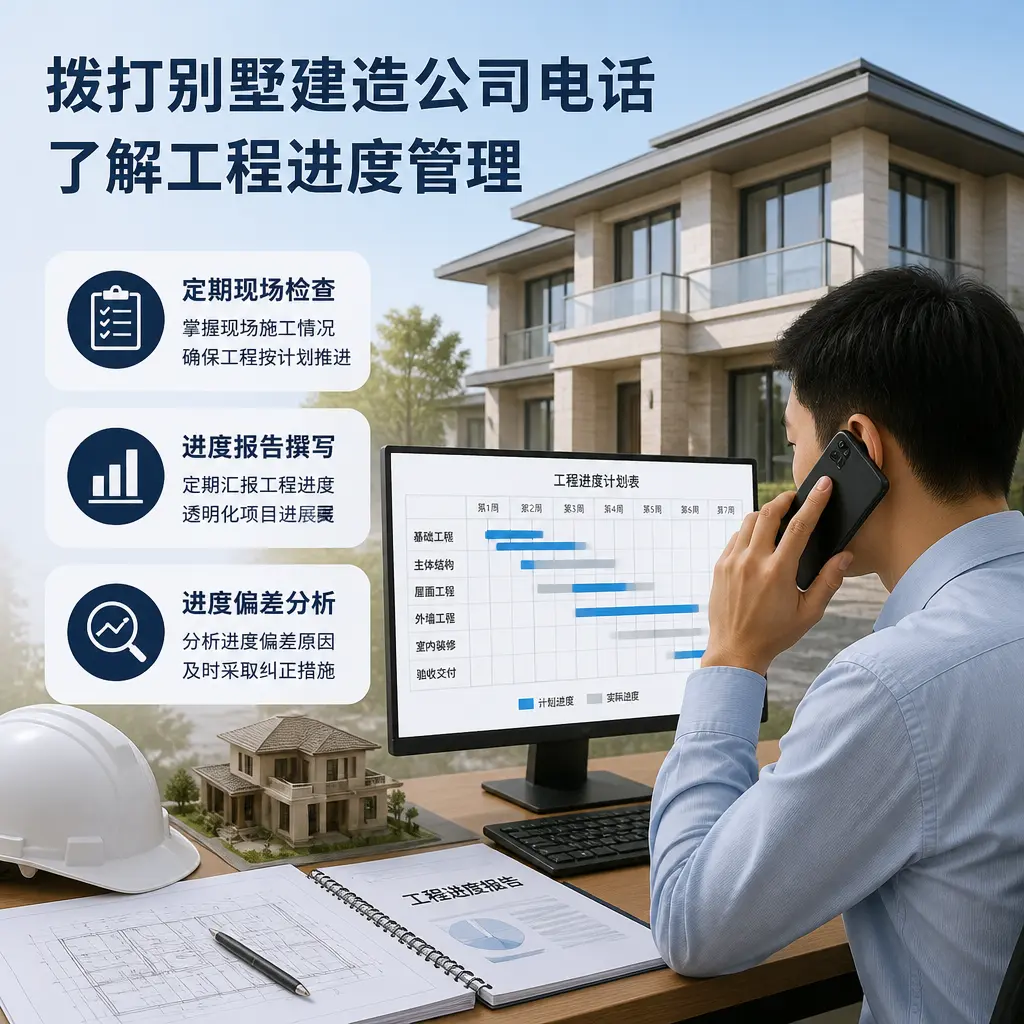 拨打兴义别墅建造公司电话,了解工程进度管理