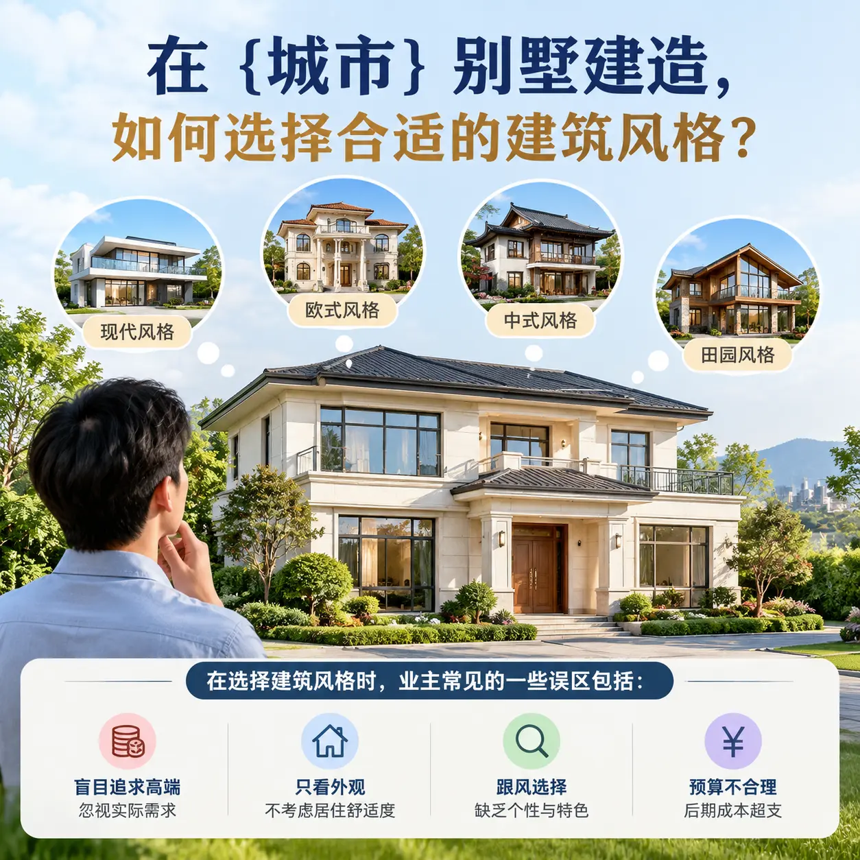 在 兴义 别墅建造，如何选择合适的建筑风格？